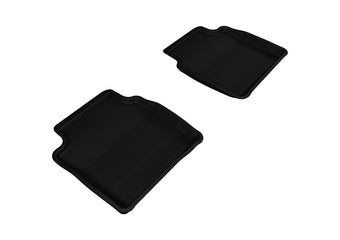 compare product 3D MAXpider 2008-2012 Chevrolet Malibu Kagu 2nd Row Floormats - Black