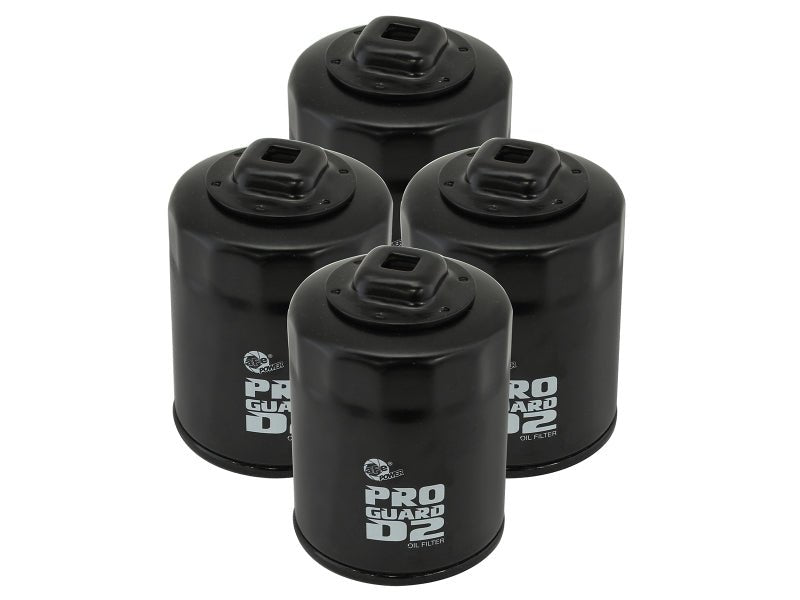 aFe Pro GUARD D2 Oil Filter 99 - 14 Nissan Trucks / 01 - 15 Honda Cars (4 Pack) - My Store