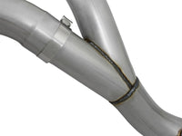 aFe LARGE Bore HD 4in Dual DPF - Back SS Exhaust w/Polished Tip 16 - 17 GM Diesel Truck V8 - 6.6L (td) LML - My Store
