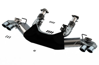 compare product Borla 2020 Chevrolet Corvette C8 6.2L ATAK 3in Exhaust System Dual Round A/C Tips 4inx 4.75in