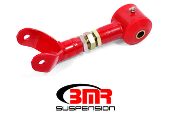 compare product BMR 11-14 S197 Mustang Upper Control Arm On-Car Adj. (Polyurethane) - Red