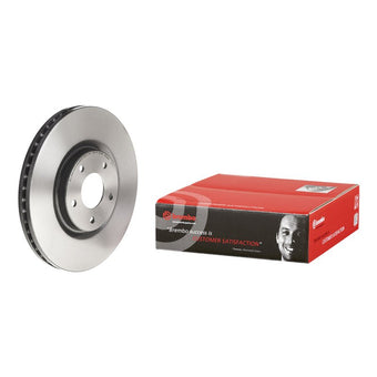 compare product Brembo OE 14-17 Nissan Juke/07-12 Sentra UV Coated Brake Disc - Front