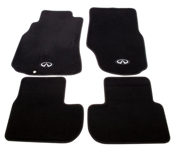 compare product NRG Floor Mats - 03-06 G35 (Infiniti Emblem Logo) - 4pc.
