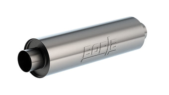 compare product Borla Universal Muffler 6.75 X 24.00in LG. X 3.53 I.D. w/Nipples, Un-notched , OAL 29.00in