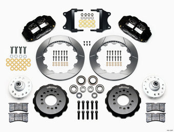 compare product Wilwood Narrow Superlite 6R Front Hub Kit 12.88in Heidts Tri -5 2 inch Drop Spindle