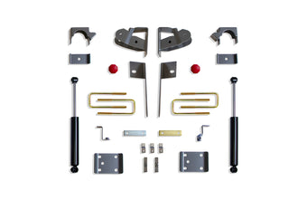 compare product MaxTrac 2019+ GM C/K1500 2WD/4WD 5in Rear Adj. Lowering Flip Kit