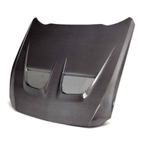 Anderson Composites 2024 Ford Mustang Type - GTD Double Sided Carbon Fiber Hood - My Store