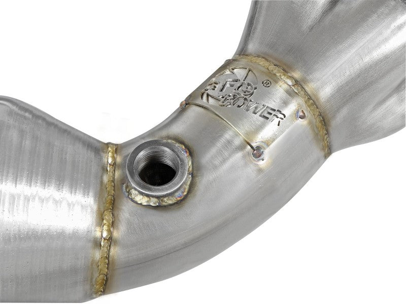 aFe 12 - 17 Toyota 86 / FRS / BRZ Twisted Steel 304 Stainless Steel Long Tube Header w/ Cat - My Store