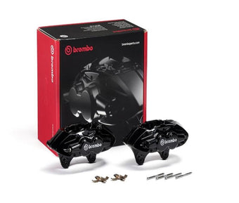 compare product Brembo OE 16-21 BMW 3 M2/15-18 M3/15-20 M4 Hydraulic Front X-Style Brake Calipers - Black