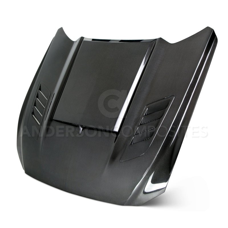 Anderson Composites 15 - 17 Ford Mustang (Excl. GT350/GT350R) Ram Air Double Sided Hood - My Store