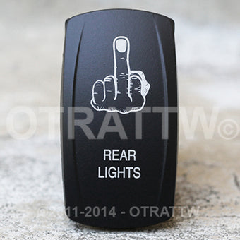 compare product sPOD Rocker Rear Lights Using Middle Finger Graphic Switch