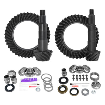 compare product Yukon Gear Ring & Pinion Gear Kit Pkg F&R w/Install Kits Toyota 8.4/7.5R Diff 4.56 Ratio