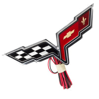 Oracle Chevrolet Corvette C6 Illuminated Emblem - Red - My Store