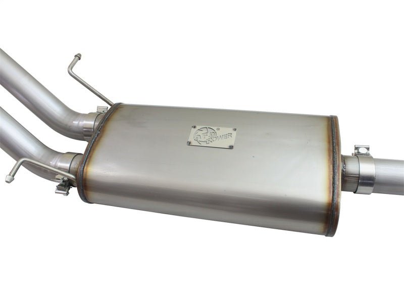aFe Mach Force - XP Exhaust 3in Cat - Back SS 14 - 15 GM 1500 Trucks 4.3L/5.3L Dual Split w/ Polished Tip - My Store