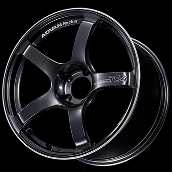 compare product Advan TC4 18x9.5 +45 5x120 Racing Black Gun Metallic and Ring Wheel