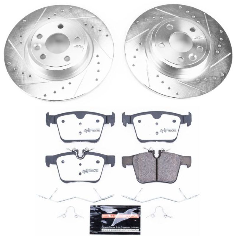 Power Stop 2018 Jaguar E - Pace Rear Z36 Truck & Tow Brake Kit - My Store
