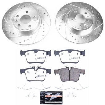 compare product Power Stop 2018 Jaguar E-Pace Rear Z36 Truck & Tow Brake Kit