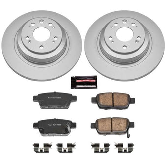 compare product Power Stop 09-14 Acura TL Rear Z17 Evolution Geomet Coated Brake Kit