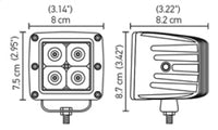 Hella HVF Cube 4 LED Off Road Kit - My Store
