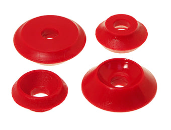 compare product Prothane 84 & Earlier VW Rabbit / Golf 1 Rear Shock Tower Bushings - Red