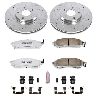 compare product Power Stop 11-14 Nissan Murano Front Z26 Street Warrior Brake Kit