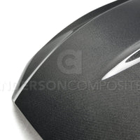 Anderson Composites 15 - 17 Ford Mustang (Excl. GT350/GT350R) Double Sided Type - GT5 Carbon Fiber Hood - My Store