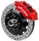 Wilwood 70 - 81 FBody/75 - 79 A&XBody FNSL6R Frt Brk Kit 12.88in D/S Rtr Red Caliper Use w/ PD Spindle - My Store