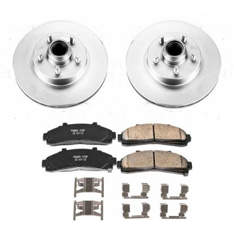 compare product Power Stop 95-01 Ford Explorer Front Z17 Evolution Geomet Coated Brake Kit