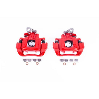 compare product Power Stop 2009 Ford Flex Rear Red Calipers w/Brackets - Pair