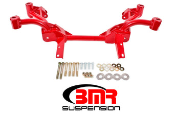 compare product BMR 82-82 3rd Gen F-Body K-Member w/ No Motor Mounts and Pinto Rack Mounts - Red