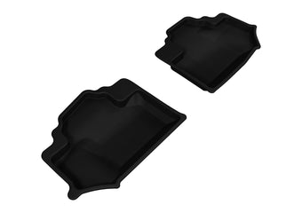 compare product 3D MAXpider 2014-2018 Jeep Wrangler JK 2-Door Kagu 2nd Row Floormats - Black