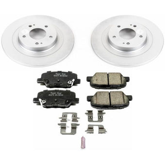 compare product Power Stop 14-18 Mitsubishi Outlander Rear Z17 Evolution Geomet Coated Brake Kit