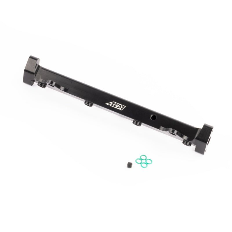 AEM 03 - 06 Evo 8 & 9 Black Fuel Rail - My Store