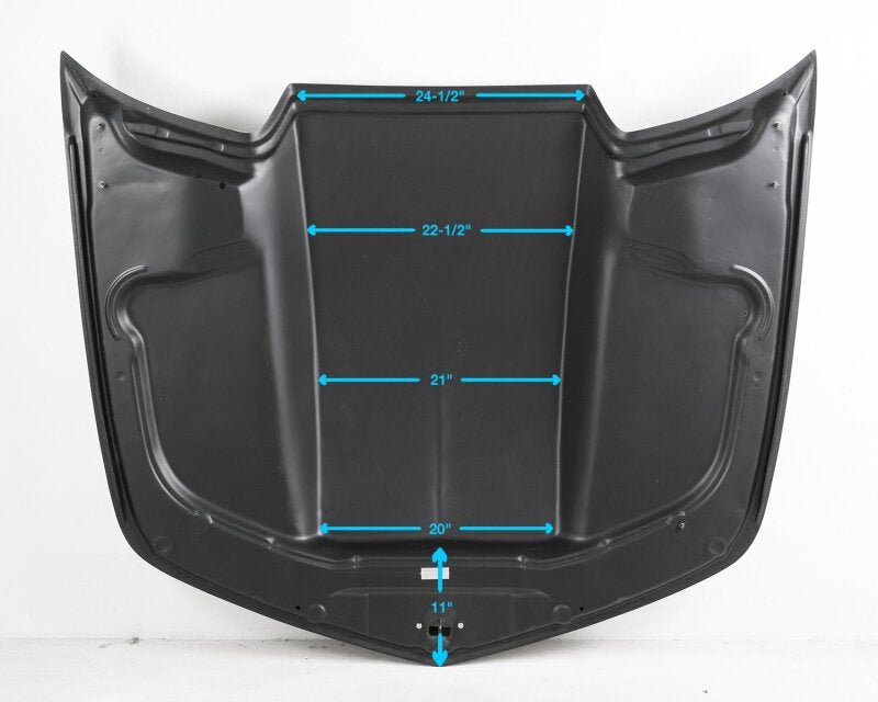 Anderson Composites 10 - 15 Chevrolet Camaro Type - COPO 3in Cowl Hood - Fiberglass - My Store