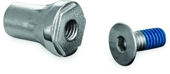 compare product Kuryakyn Replacement Tapered Peg Mount With Screw Chrome