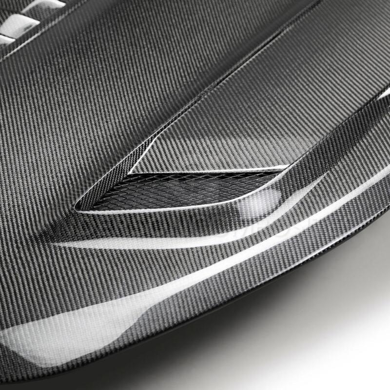 Anderson Composites 16 - 19 Chevrolet Camaro Double Sided Carbon Fiber Type - T2 Style Hood - My Store