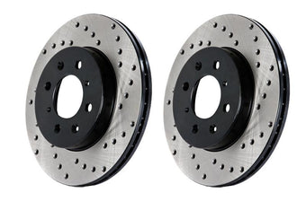 compare product Centric Drilled OE Design Brake Rotor