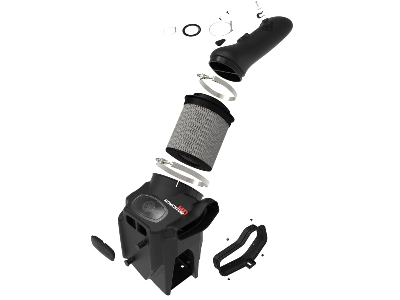 aFe 20 - 24 Ford Diesel Trucks V8 - 6.7L (td) Momentum HD Cold Air Intake System w/ Pro DRY S Filter - My Store