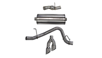 compare product Corsa 2015-2020 GMC Yukon Denali 6.2L V8 Single Side Exit Cat-Back Exhaust w/ Polished Tips