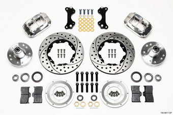 compare product Wilwood Forged Dynalite Front Kit 11.00in Drilled-Polished WWE ProSpindle