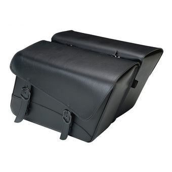 compare product Willie & Max Universal Black Jack Large Slant Saddlebag Set (16 in L x 11 in H x 6.5 in W) - Black