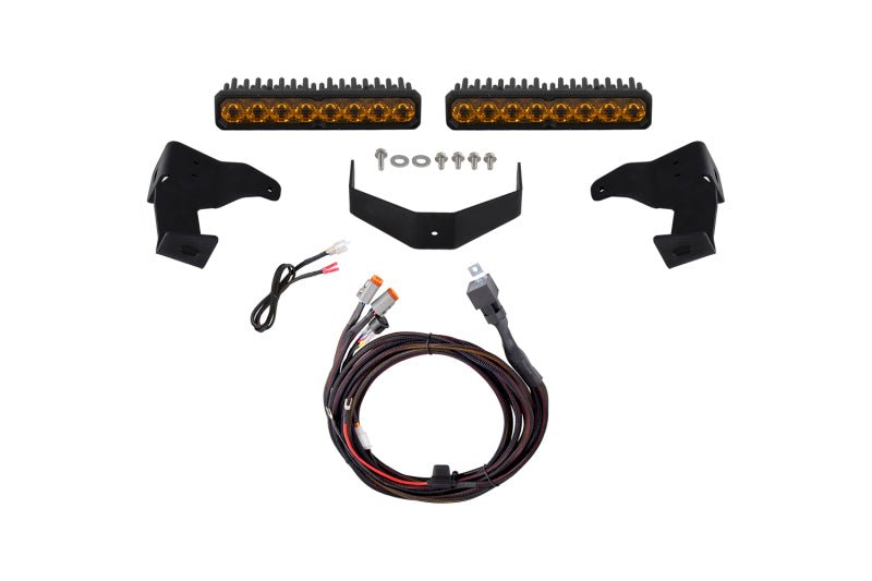 Diode Dynamics 2024 - 2026 Toyota Tacoma Stealth Lightbar SS10 Pro Yellow Driving 3000K - My Store