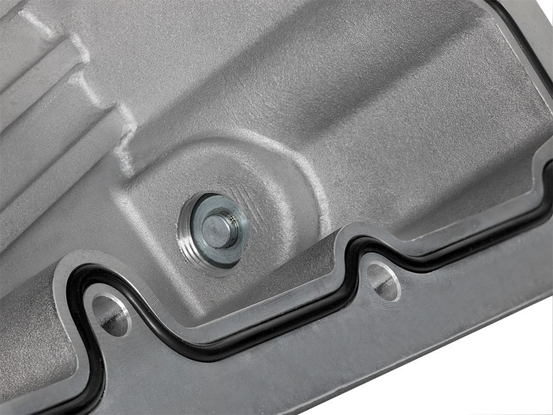 AFE Pro Series Engine Oil Pan Black w/Machined Fins; 11 - 16 Ford Powerstroke V8 - 6.7L (td) - My Store