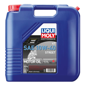 compare product LIQUI MOLY 20L Motorbike 4T SAE 10W40 Street