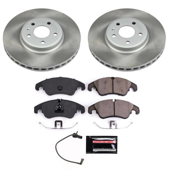 compare product Power Stop 09-11 Audi Q5 Front Semi-Coated Rotor Kit