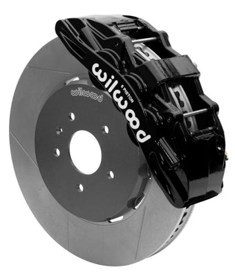 compare product Wilwood SX6R Front Brake Kit 15in Slotted Black w/ Lines 14+ Chevy Corvette C7