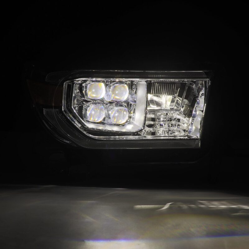 AlphaRex 07 - 13 Toyota Tundra / 08 - 17 Sequoia NOVA LED Proj HL Chrome w/Actv Light Seq. Sig + DRL - My Store