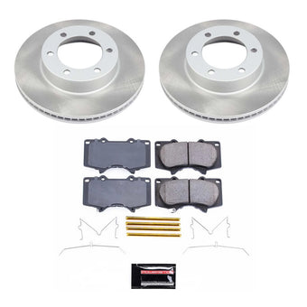 compare product Power Stop 00-06 Toyota Tundra Front Semi-Coated Rotor Kit