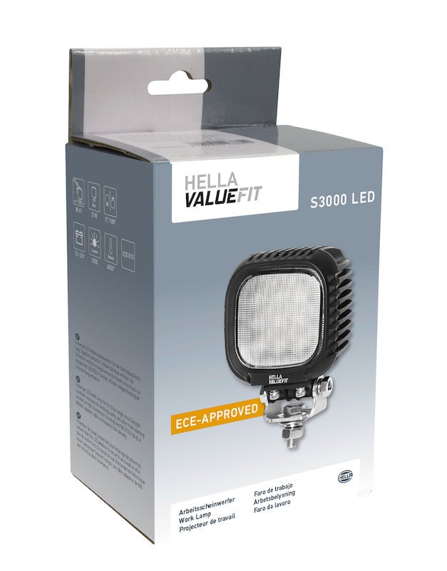 Hella ValueFit Work Light S3000 LED MV CR DT - My Store