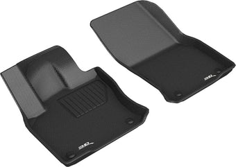 compare product 3D MAXpider 18-21 Volkswagen Tiguan 1st Row Kagu Floor Mat - Black